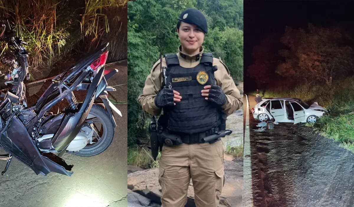 POLICIAL MILITAR MORRE EM ACIDENTE NA PR-090 EM NOVA SANTA BÁRBARA; CONDUTOR ESTAVA EMBRIAGADO
