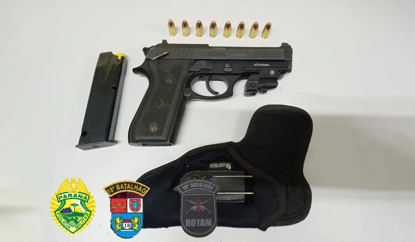 Ocorrência de Disparos de Arma de Fogo Leva à Prisão de Homem em Andirá