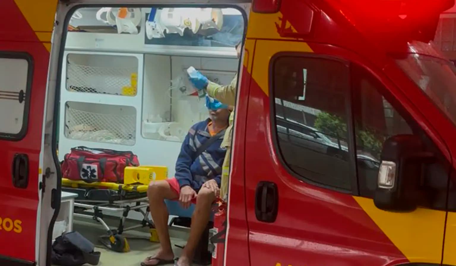 Homem é agredido e encontrado ferido em praça de Cornélio Procópio