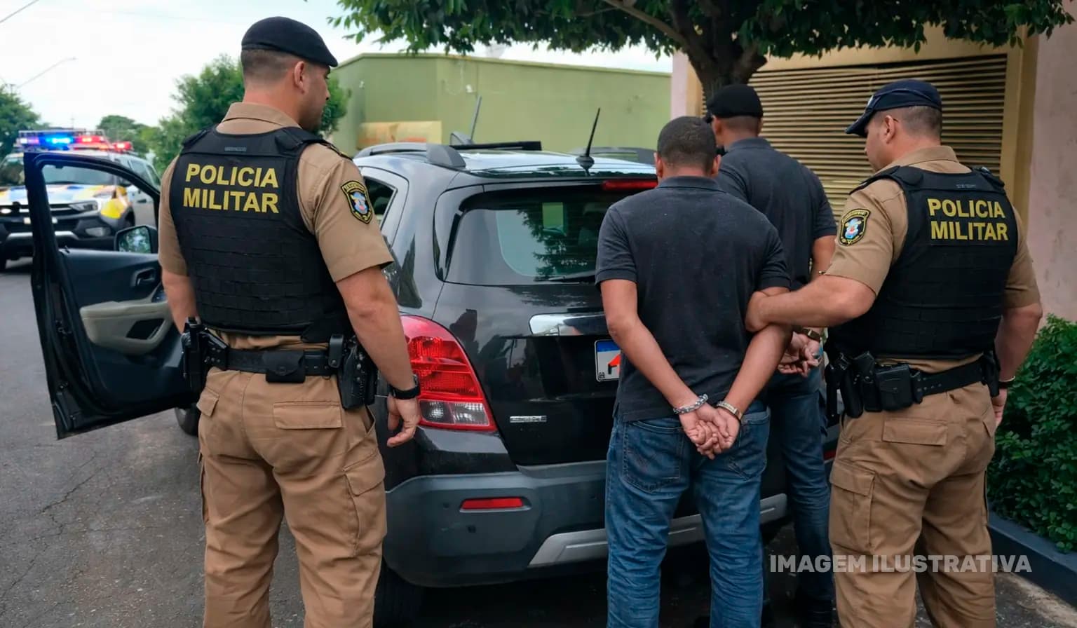 Veículo furtado em São Paulo é recuperado após perseguição policial em Andirá
