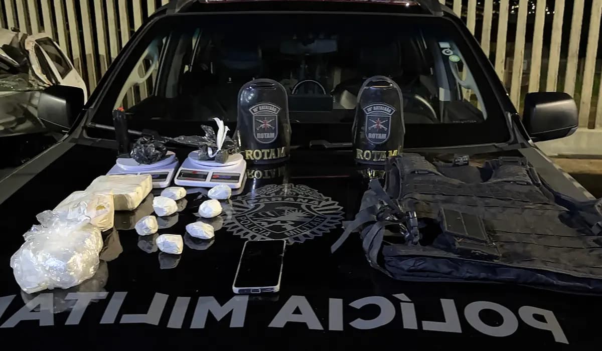 Homem é executado a tiros na Vila Nova em Cornélio Procópio; suspeito é preso com drogas e material bélico