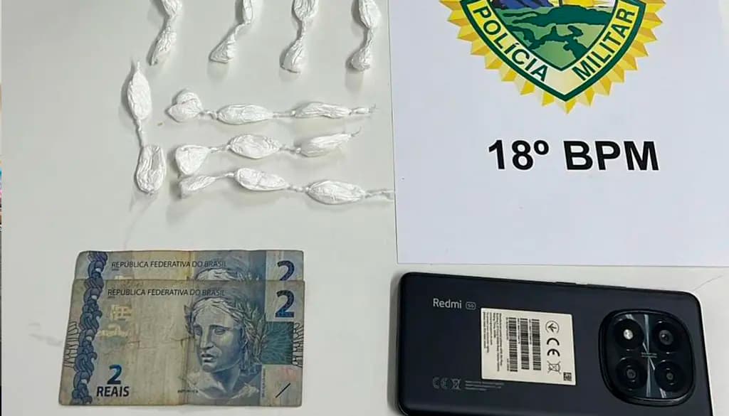 ROTAM prende dois homens por transporte de drogas na PR-090, em Assaí
