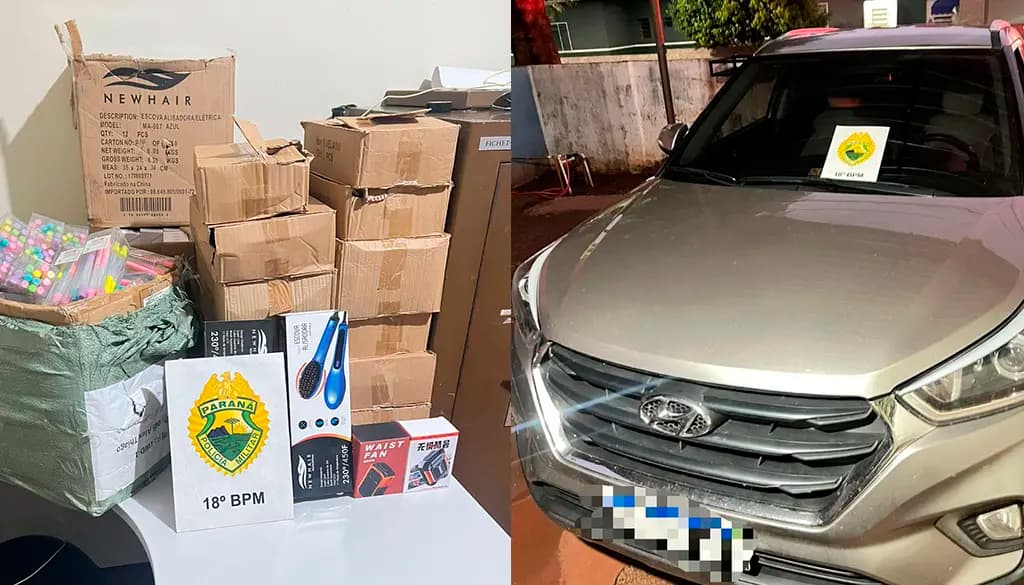 Veículo clonado com alerta de furto é recuperado em Nova Fátima