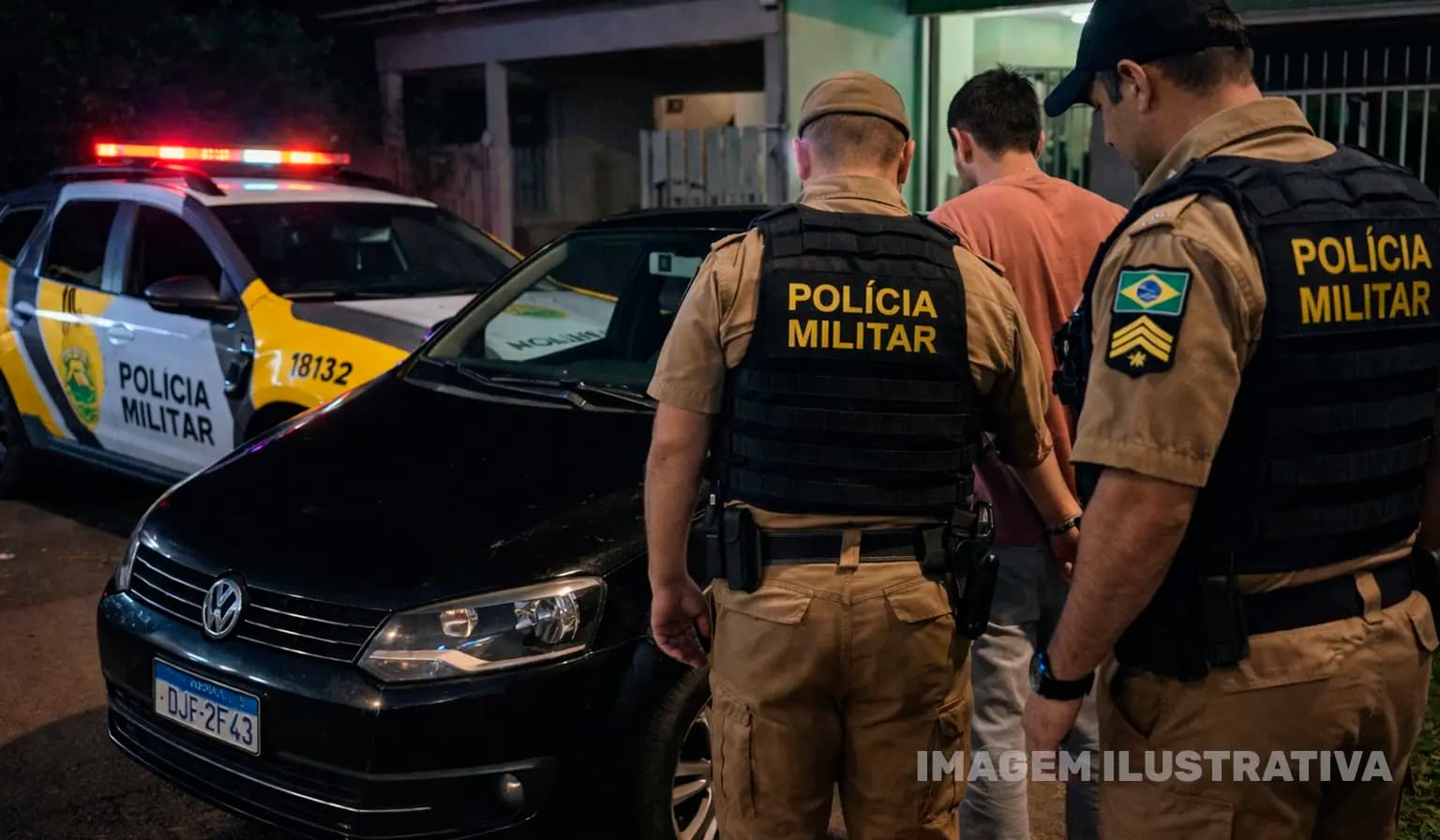 Veículo furtado após golpe é recuperado e homem é preso por receptação em São Sebastião da Amoreira