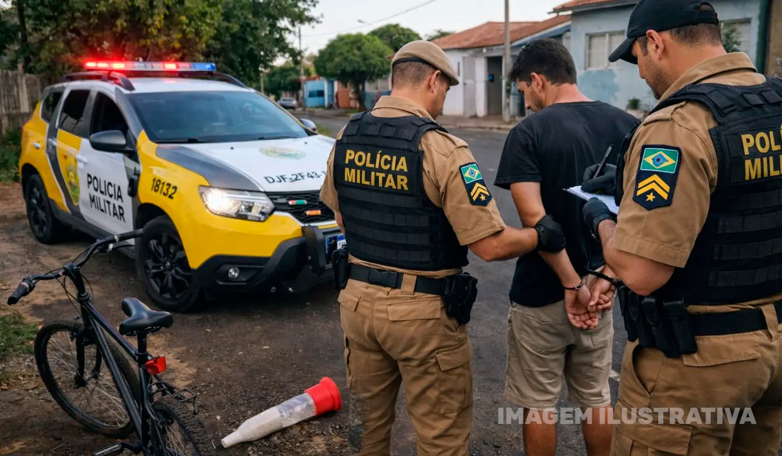 Homem é flagrado com cocaína e assina termo circunstanciado em Santo Antônio do Paraíso