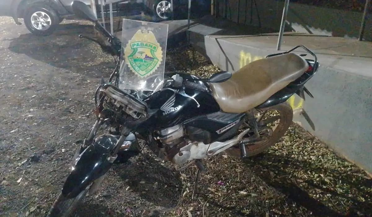 Polícia recupera motocicleta desmontada durante Exposição de Leópolis