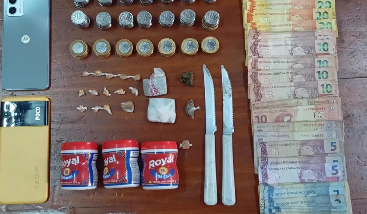 Polícia Militar Flagra e Prende Traficante de Drogas em Bandeirantes