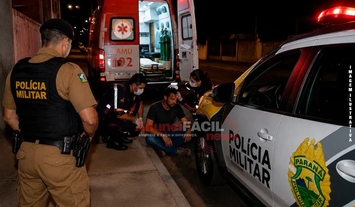 Homem é agredido na cabeça e encaminhado ao hospital em Andirá