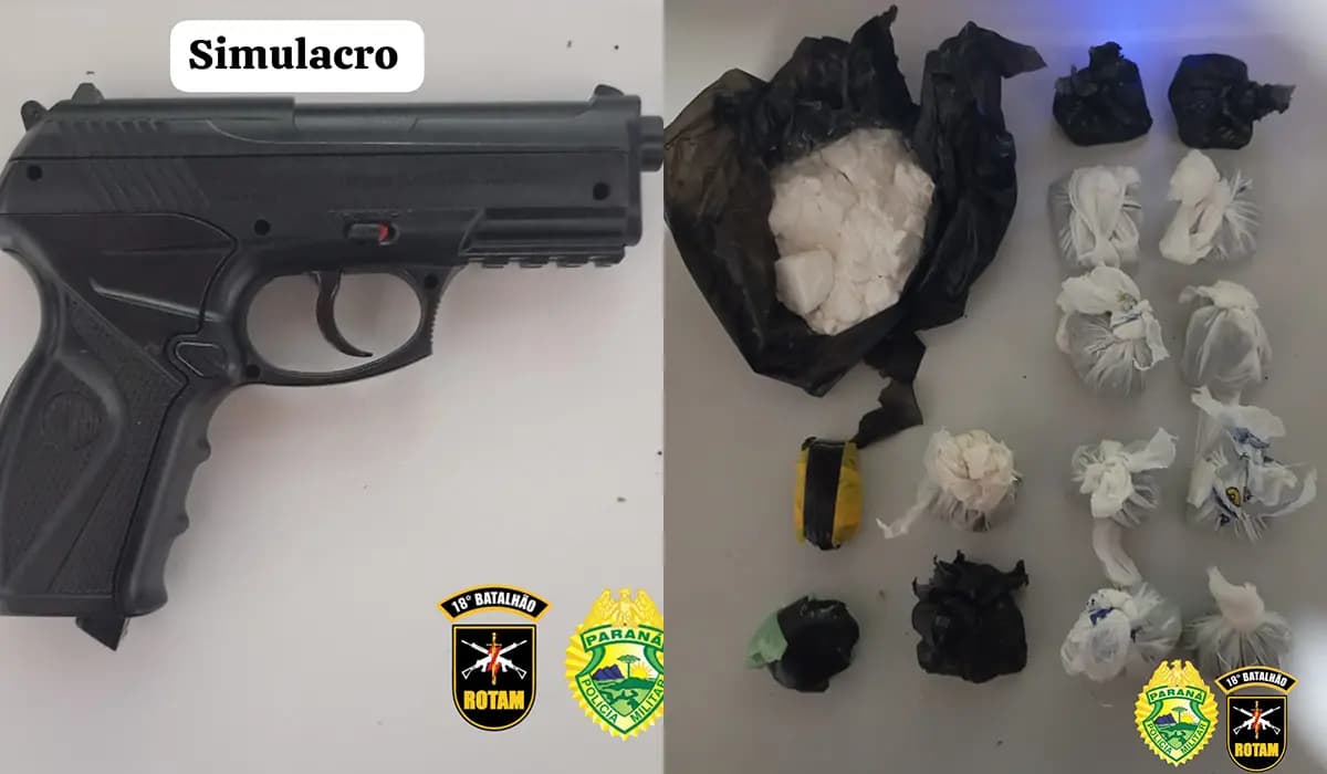Apreensão de Drogas em Bandeirantes Durante a Madrugada
