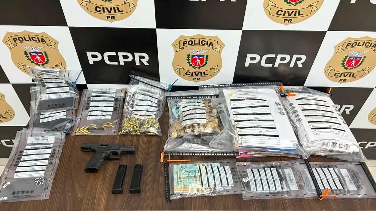 PCPR deflagra operação contra agiotagem, extorsão e lavagem de dinheiro em Cornélio Procópio e Londrina