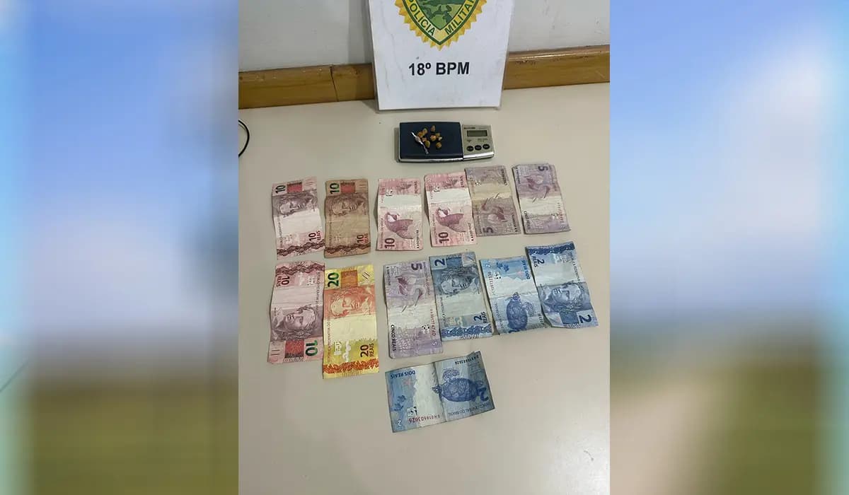 CORNÉLIO PROCÓPIO: Jovem é preso por tráfico de drogas em distribuidora de bebidas