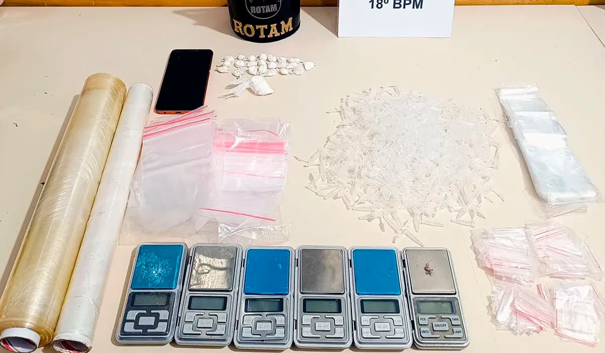 ROTAM desarticula ponto de drogas e prende dois homens em Cornélio Procópio