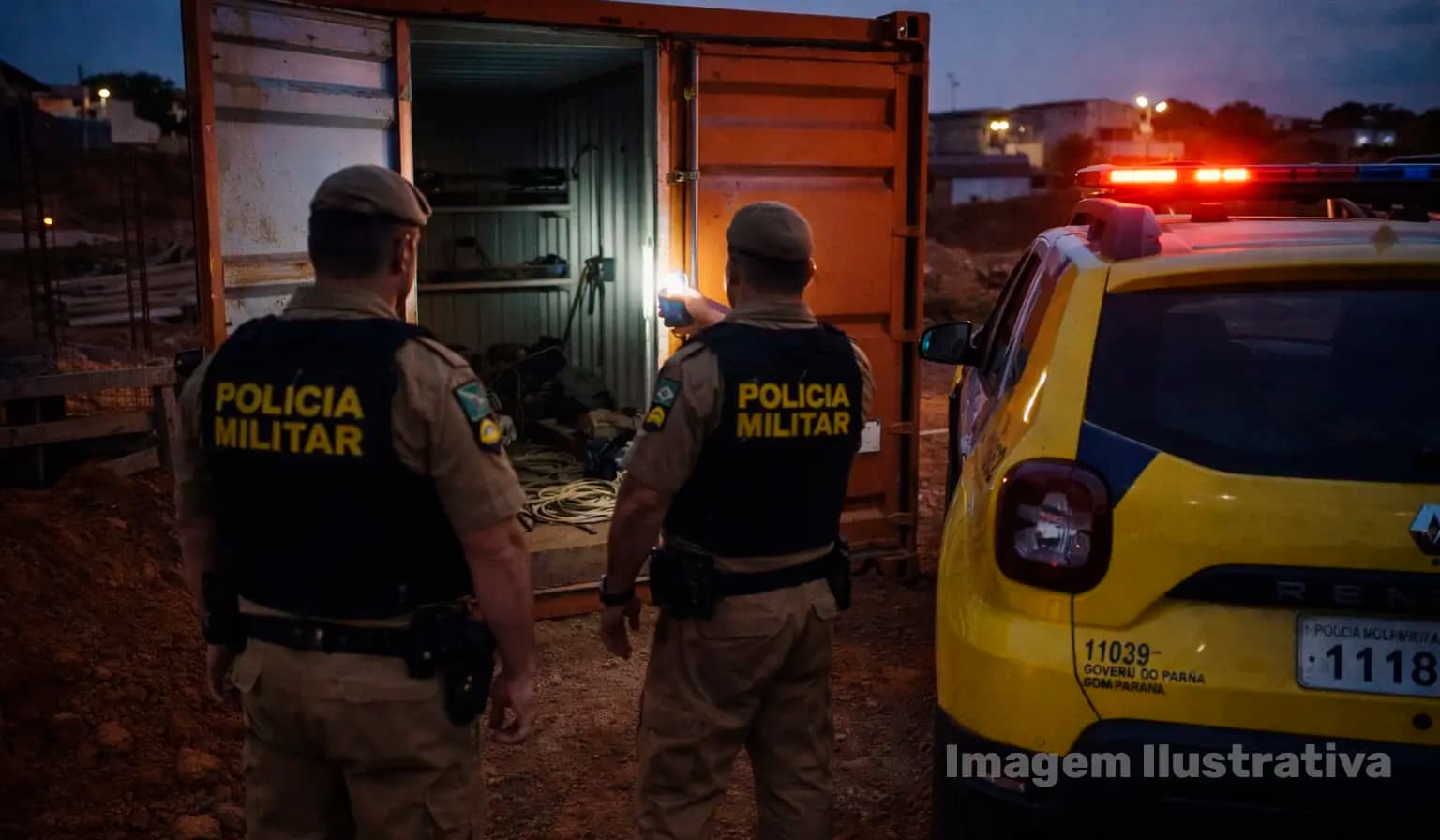 Ferramentas são furtadas após arrombamento em obra em Bandeirantes