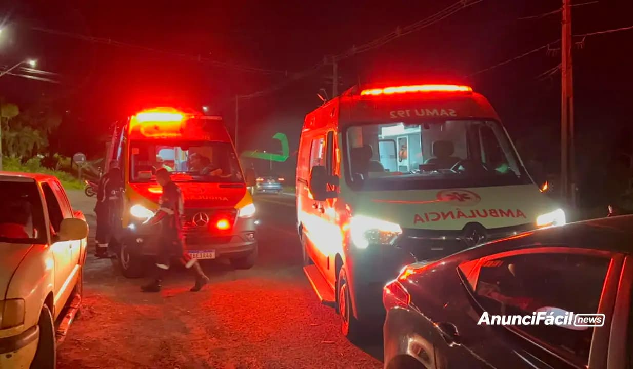 Motociclista fica ferido após colisão na PR-160 e motorista deixa o local