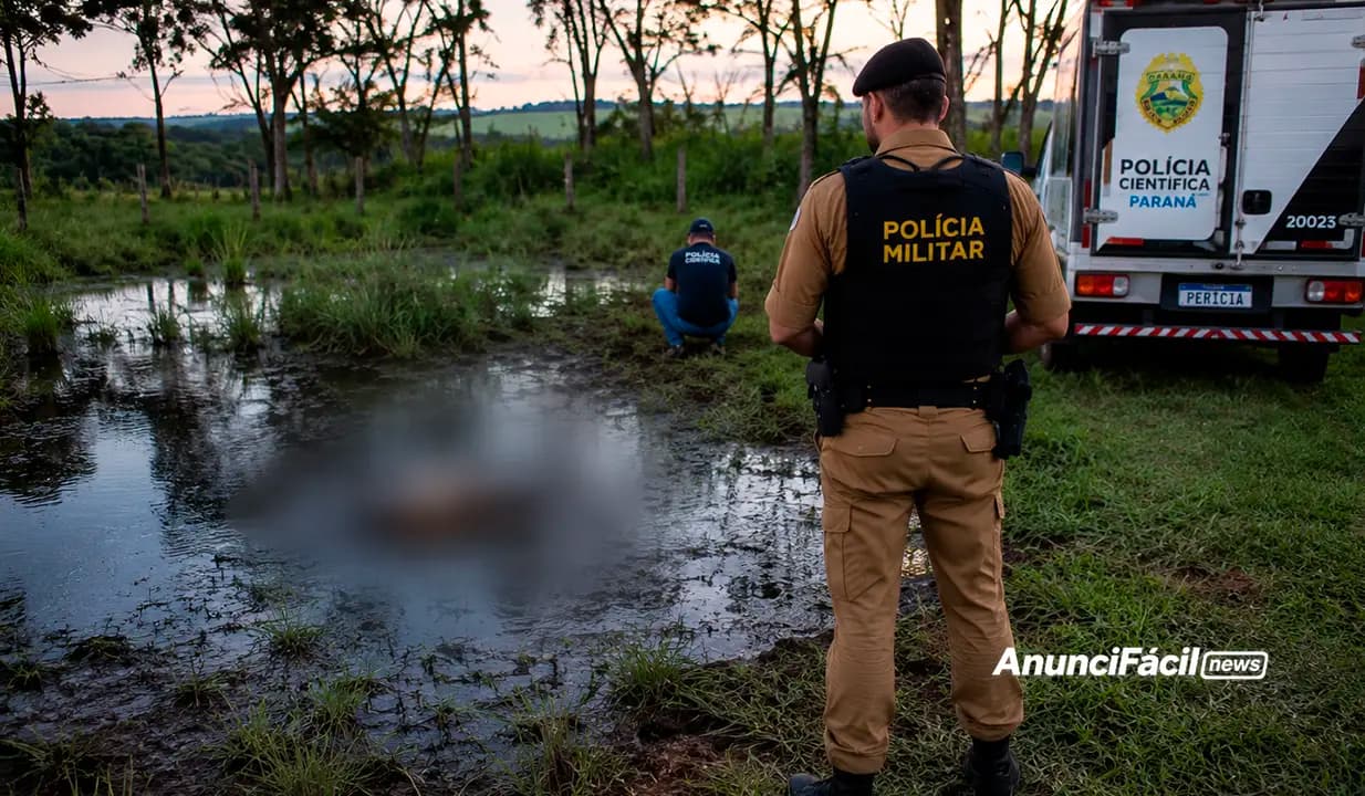 Corpo em avançado estado de decomposição é encontrado na zona rural de Bandeirantes