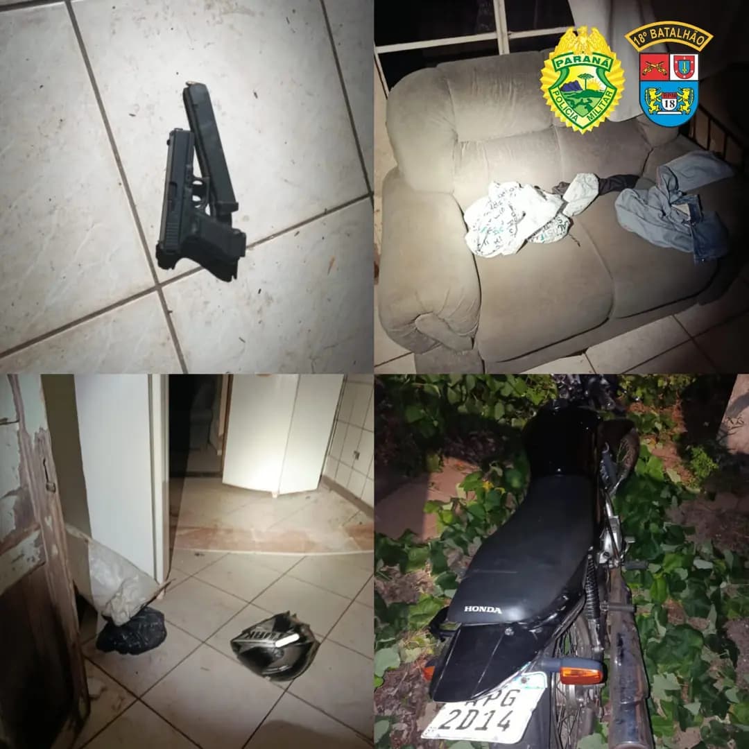 Homem é executado a tiros em Cornélio Procópio; Polícia encontra arma e vestígios em casa abandonada
