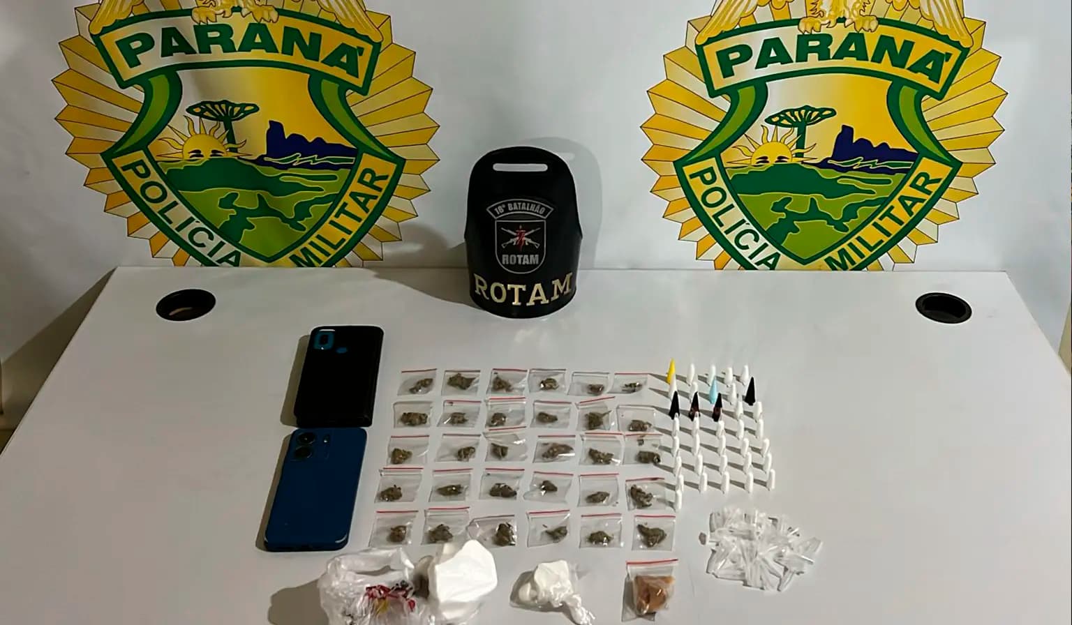 Homem é preso após fuga em alta velocidade e apreensão de drogas em Santa Cecília do Pavão