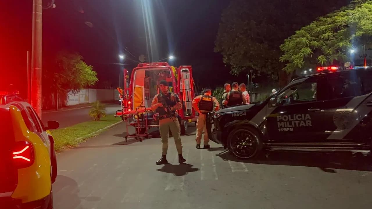 Idoso fica ferido após ser atropelado por motocicleta na Vila Independência em Cornélio Procópio
