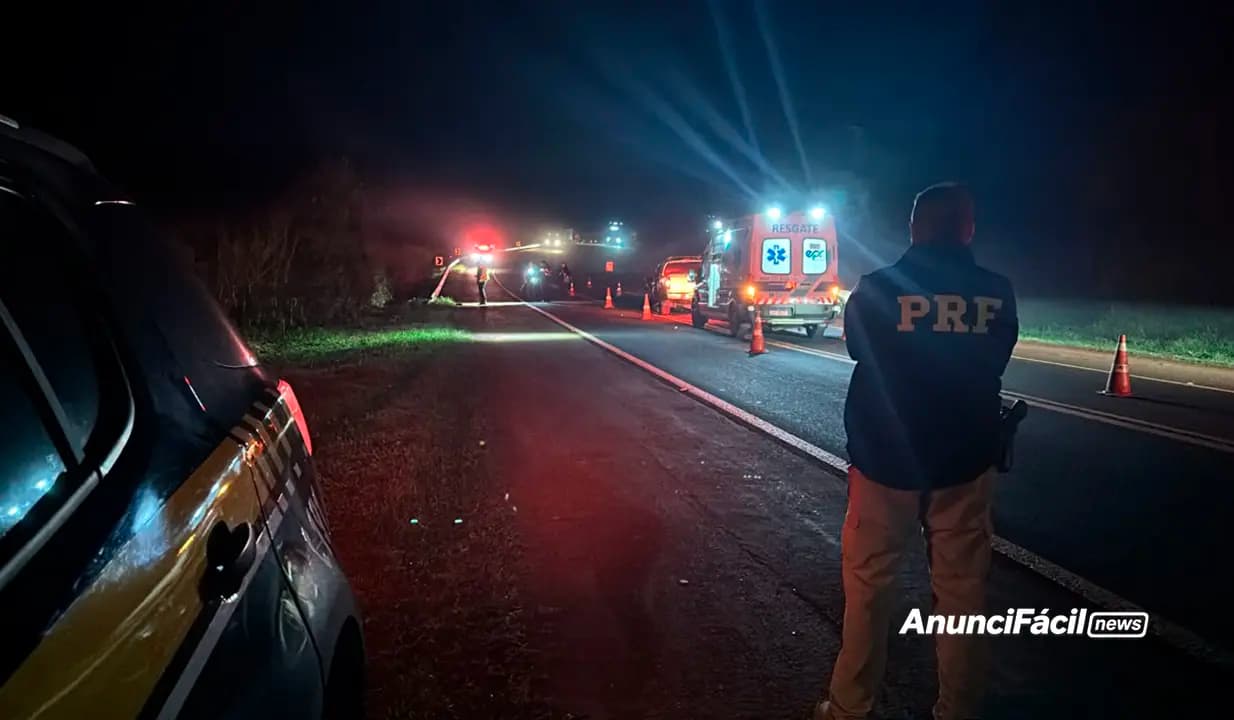 Motorista morre em colisão frontal entre caminhonete e Saveiro na BR-369, em Andirá