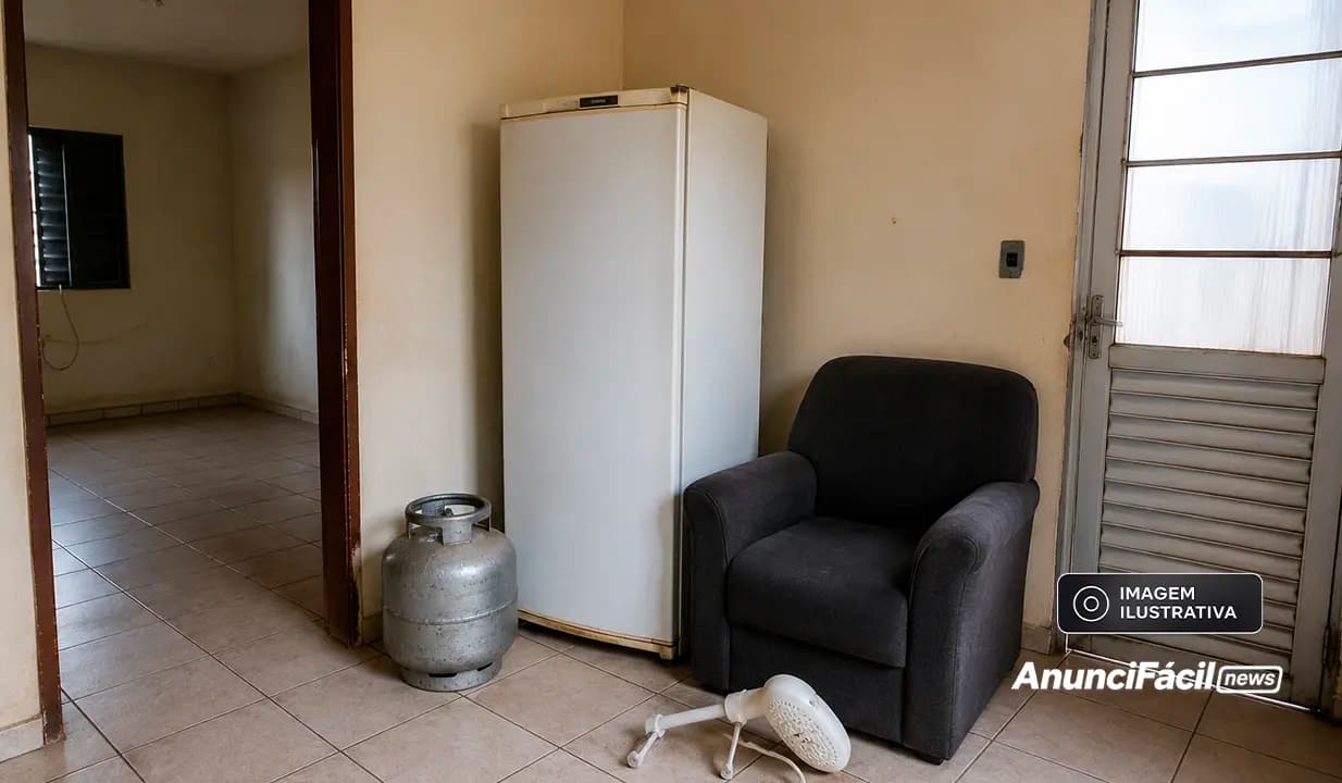 Inquilino é suspeito de furtar geladeira, botijão de gás e outros objetos de kitnet em Cornélio Procópio