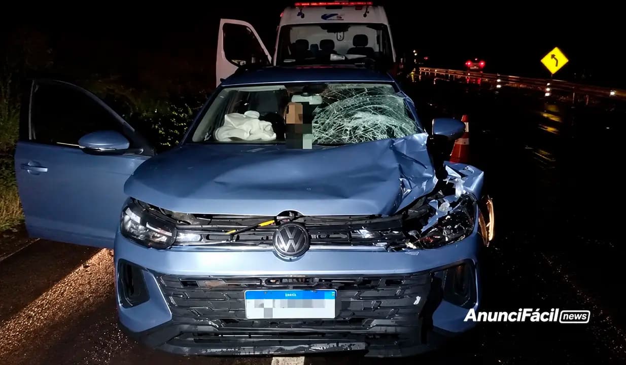 Pedestre morre após ser atropelado na PR-862, entre Ibiporã e Londrina