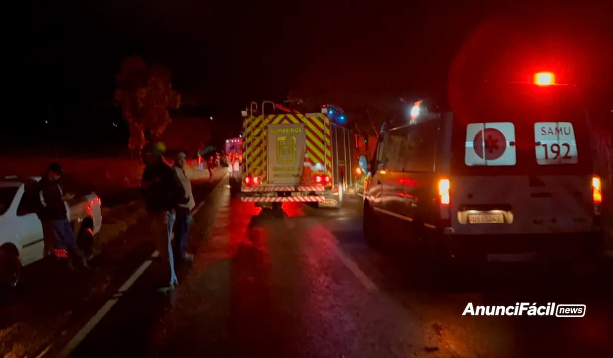 Motociclista morre após grave colisão com caminhão na PR-160 entre Cornélio Procópio e Leópolis