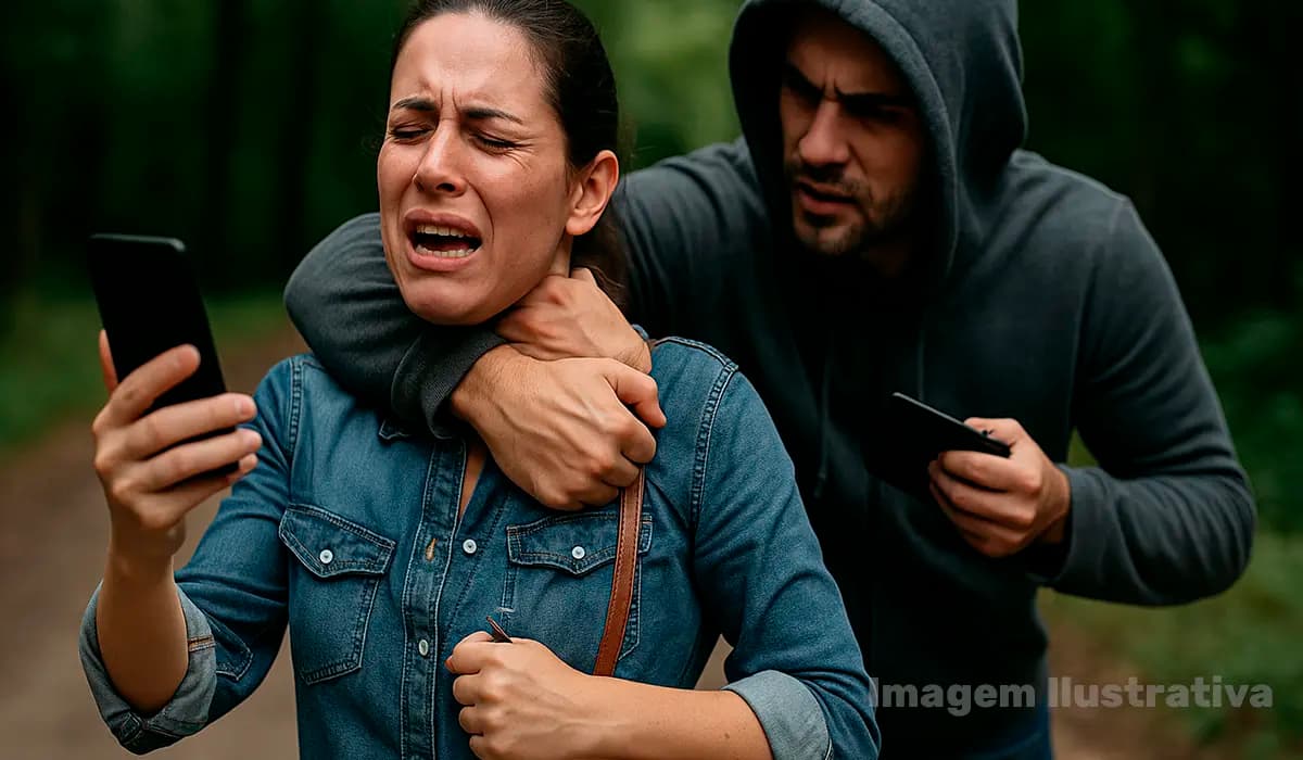 Mulher é enforcada e tem celular e dinheiro roubados pelo ex convivente em Assaí