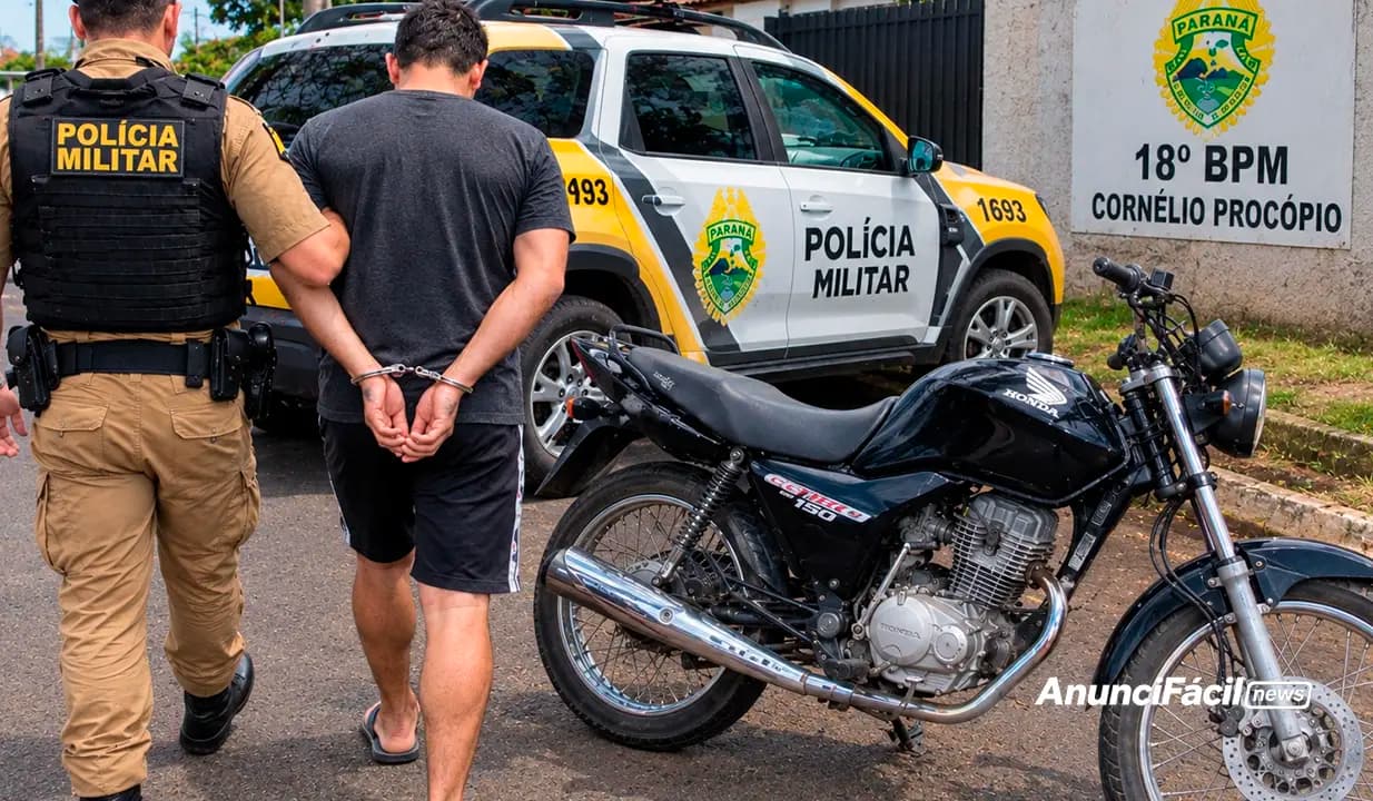 Homem é preso e motocicleta é recuperada após cobrança de dívida em Congonhas