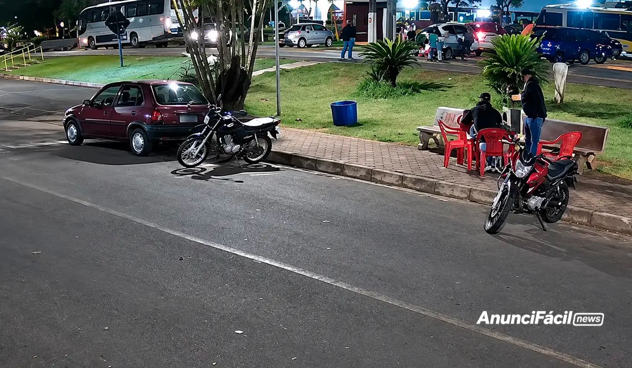 Estudante de 19 anos fica ferida após ser atropelada por motocicleta na PR-160 em Cornélio Procópio