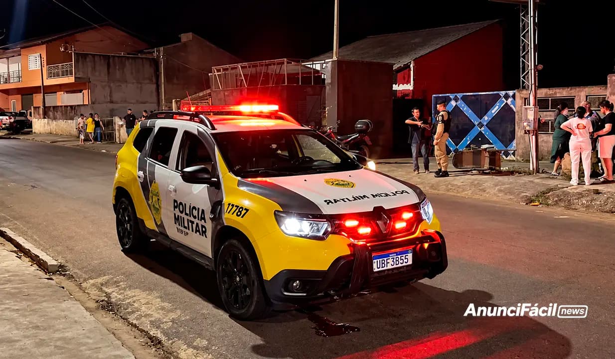 Homem é baleado e polícia procura suspeitos que estavam em motocicleta em Cornélio Procópio