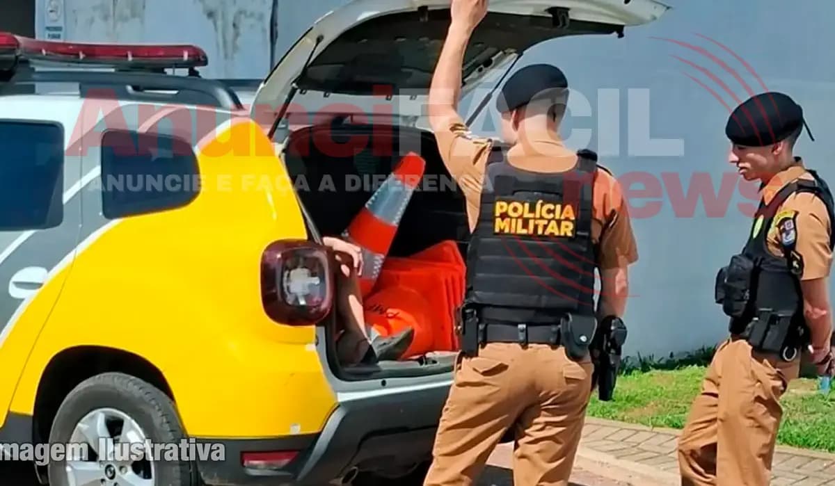 Condutor embriagado provoca acidente, tenta fugir e acaba preso em Cornélio Procópio