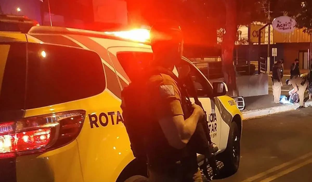 Homem é preso depois de atropelar uma pessoa e se evadir na Avenida XV de Novembro em Cornélio Procópio