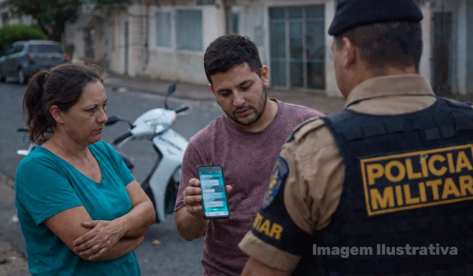 Negociação de motocicleta termina em suspeita de estelionato pela internet em Andiá