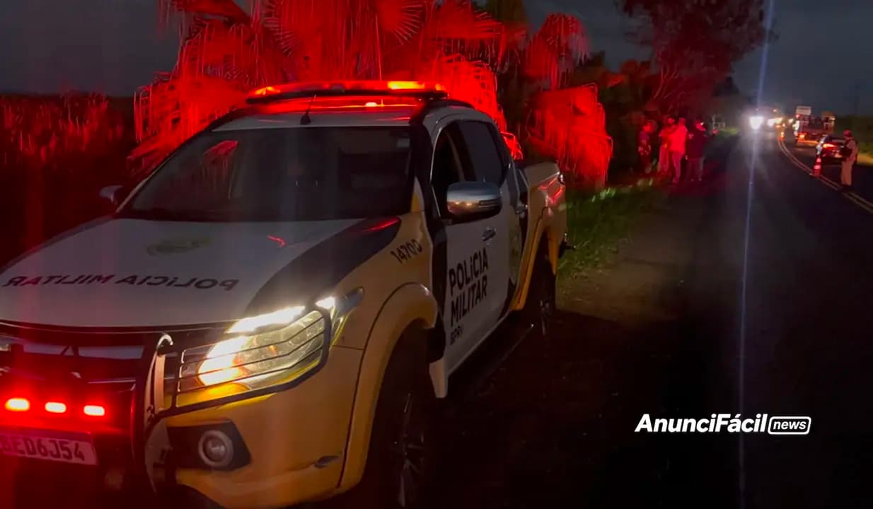 Homem desaparecido é encontrado morto após capotamento na PR-160, entre Leópolis e Sertaneja