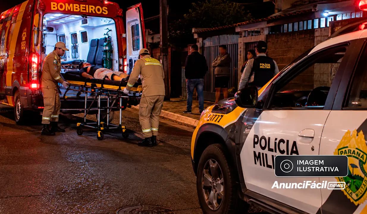 Homem é esfaqueado durante briga motivada por ciúmes em Bandeirantes