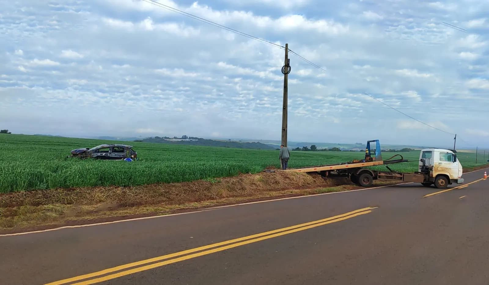 Acidente na PR-160 Deixa um Morto e Mobiliza Equipes de Emergência em Nova Fátima