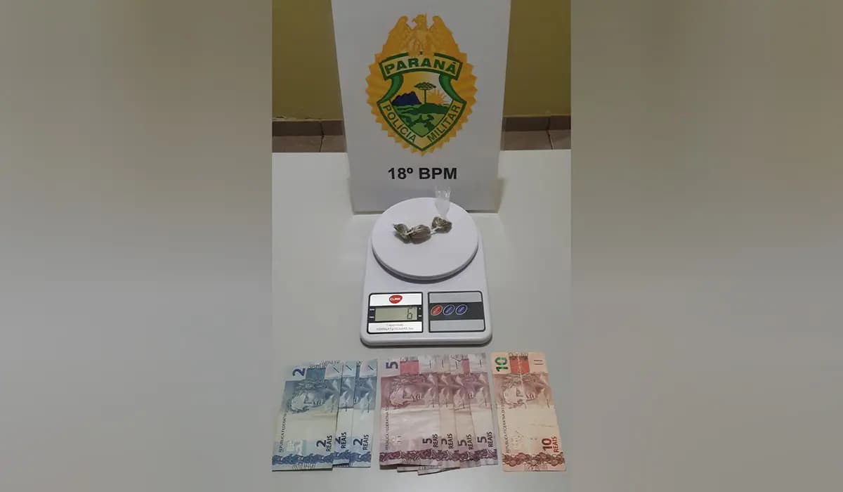 Prisão por tráfico de drogas em São Jerônimo da Serra