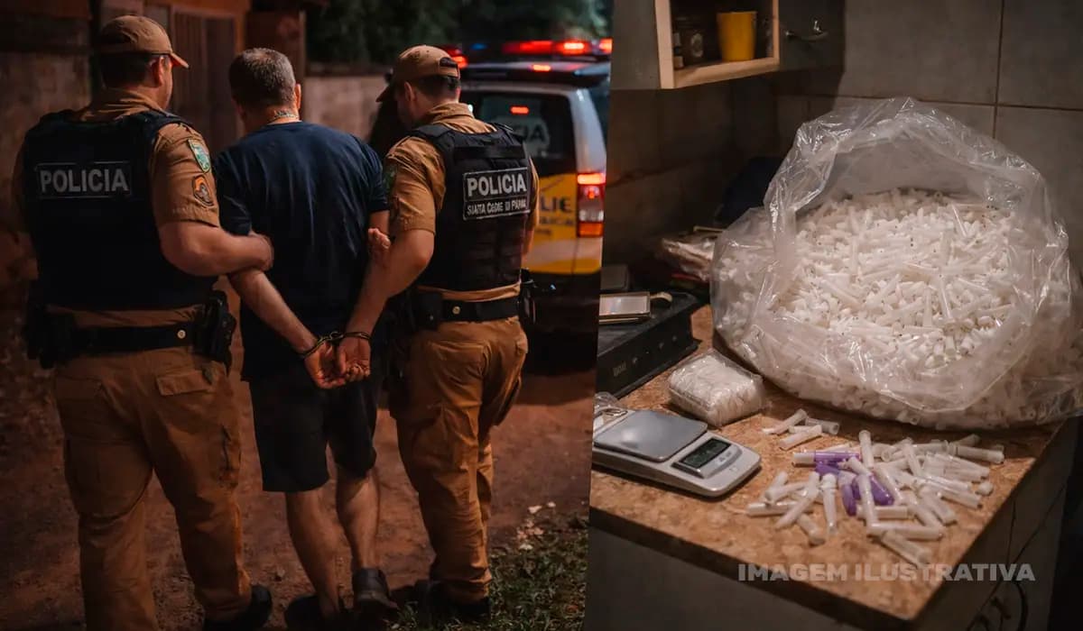 Homem é preso por tráfico de drogas em Santa Cecília do Pavão