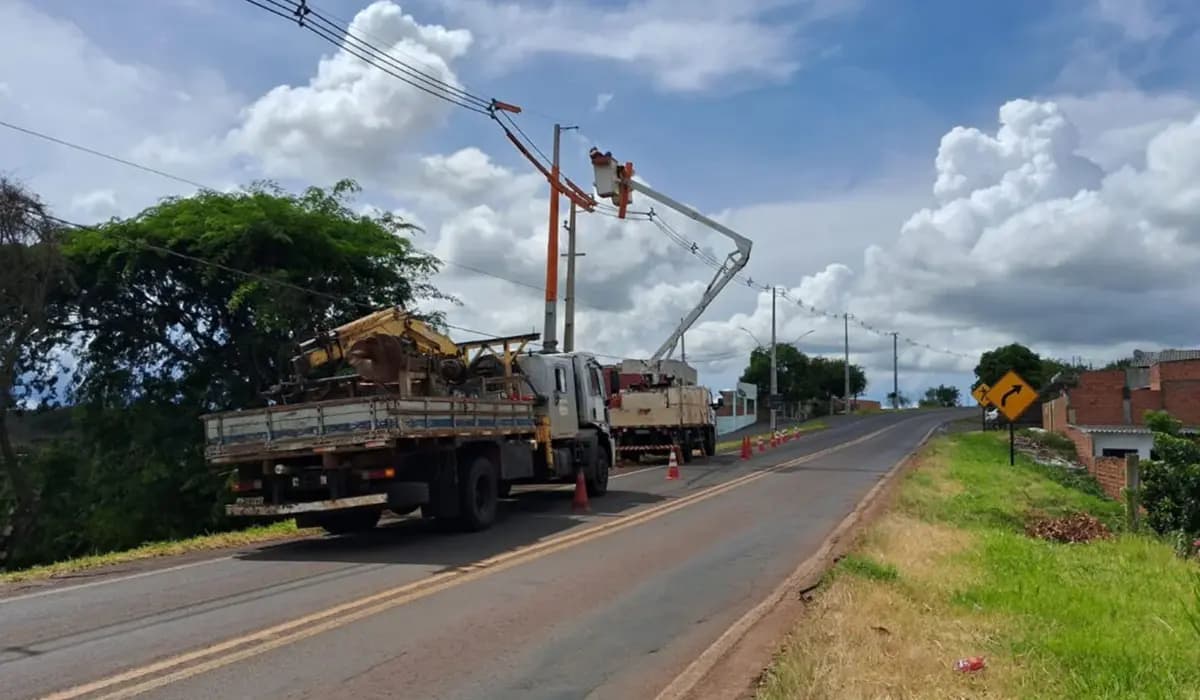 Em Cornélio Procópio, iluminação em rodovia promete mais segurança