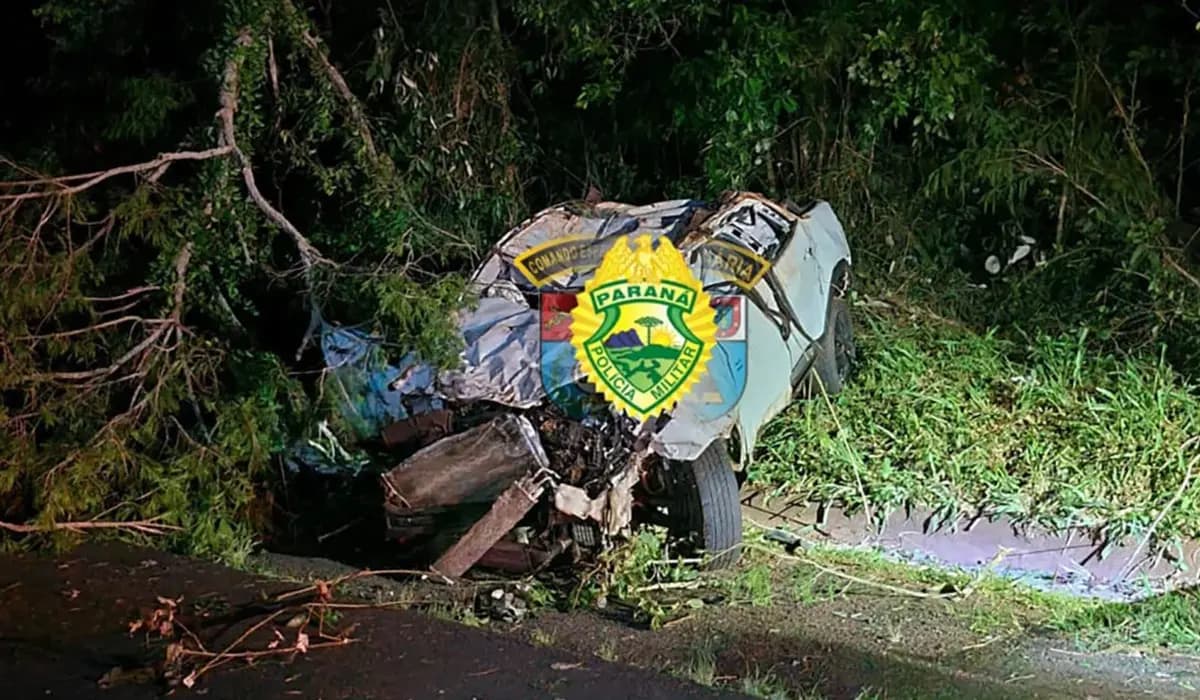 Jovem de Cornélio Procópio Perde a Vida em Capotamento na PR 160 em Nova Fátima