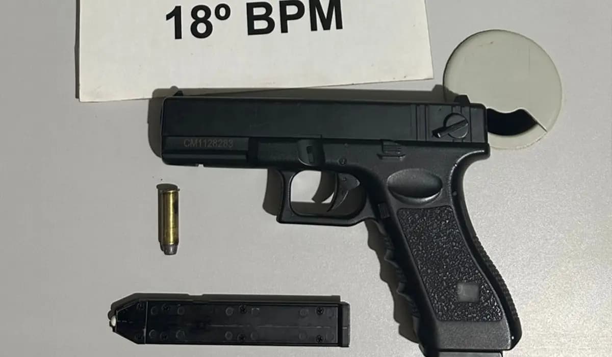 Conflito Familiar em Nova Fátima Leva à Apreensão de Munição e Arma de Airsoft