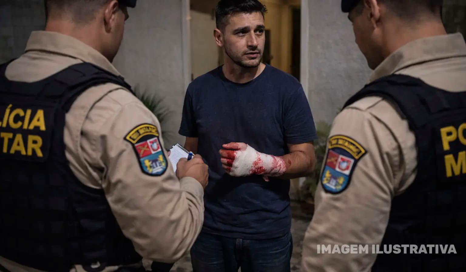 Homem fica ferido após ataque com faca e ocorrência é registrada em Assaí