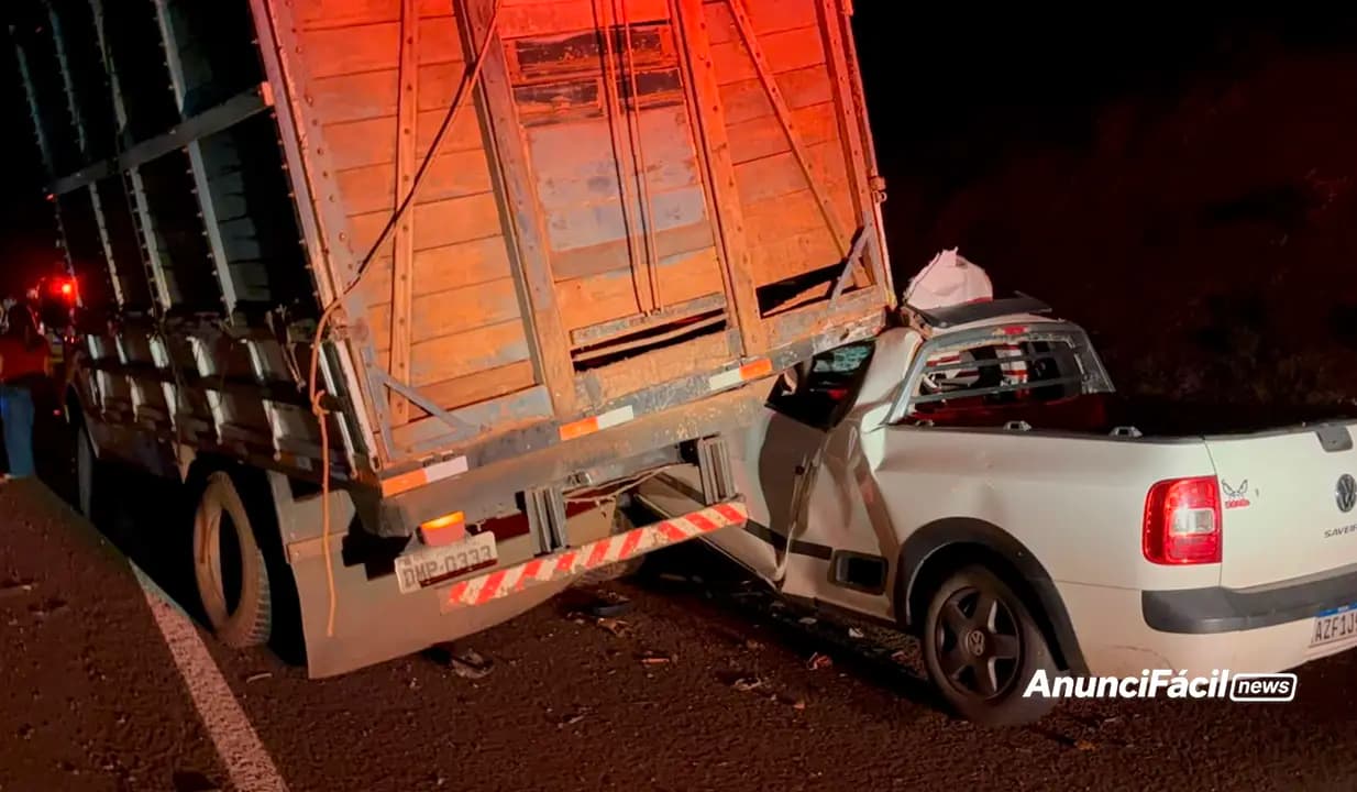 Dois acidentes deixam dois mortos na BR-369 próximo ao acesso a Congonhas