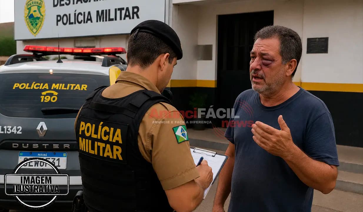 Homem é agredido após se recusar a pagar R$ 40 para estacionar em via pública em Santo Antônio do Paraíso