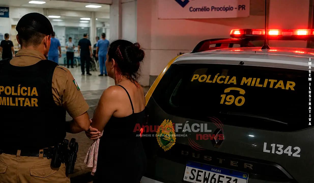 Gestante é agredida com pauladas e tijoladas após discussão motivada por ciúmes em Cornélio Procópio