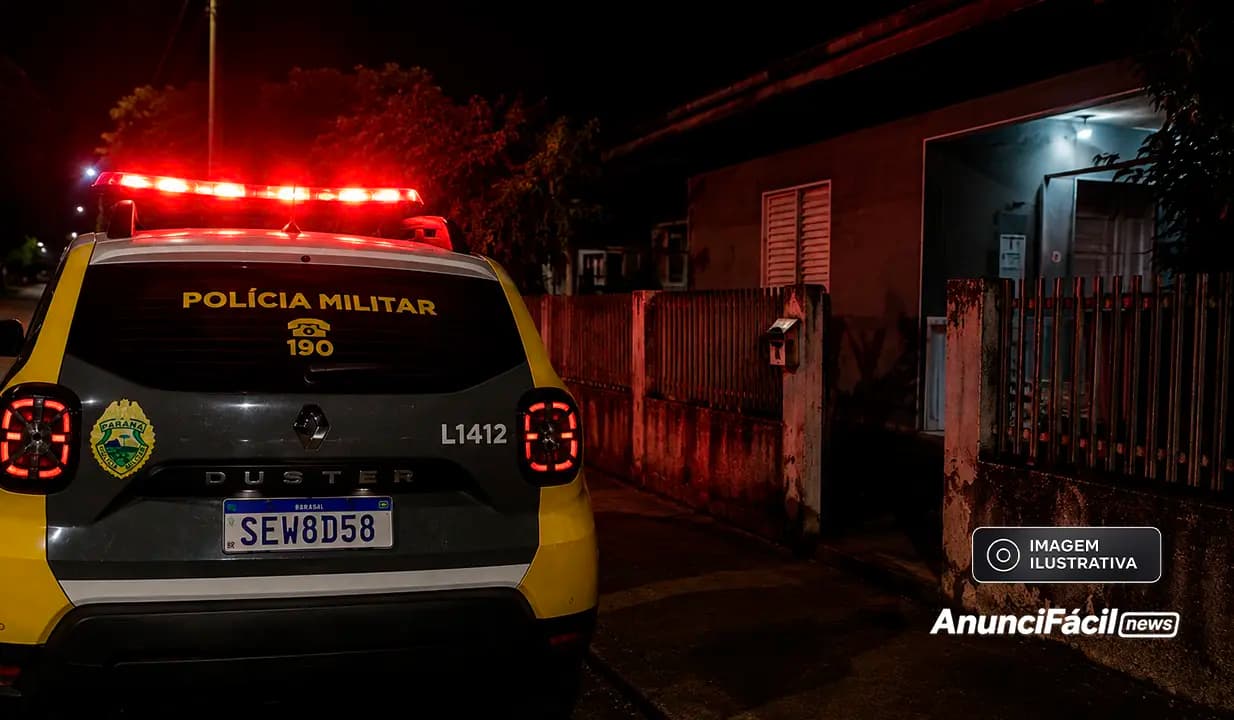 Idoso de 85 anos é agredido durante roubo dentro de casa em Nova Fátima