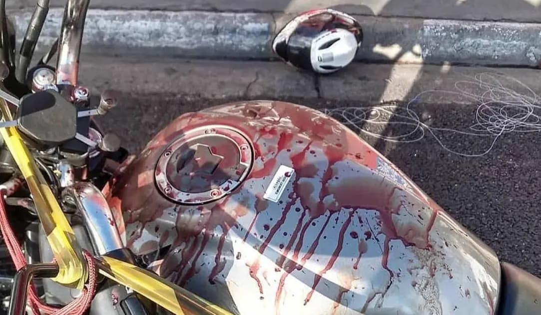 Adolescente e Criança com Pipa de Cerol Causam Ferimento em Motociclista na BR 369