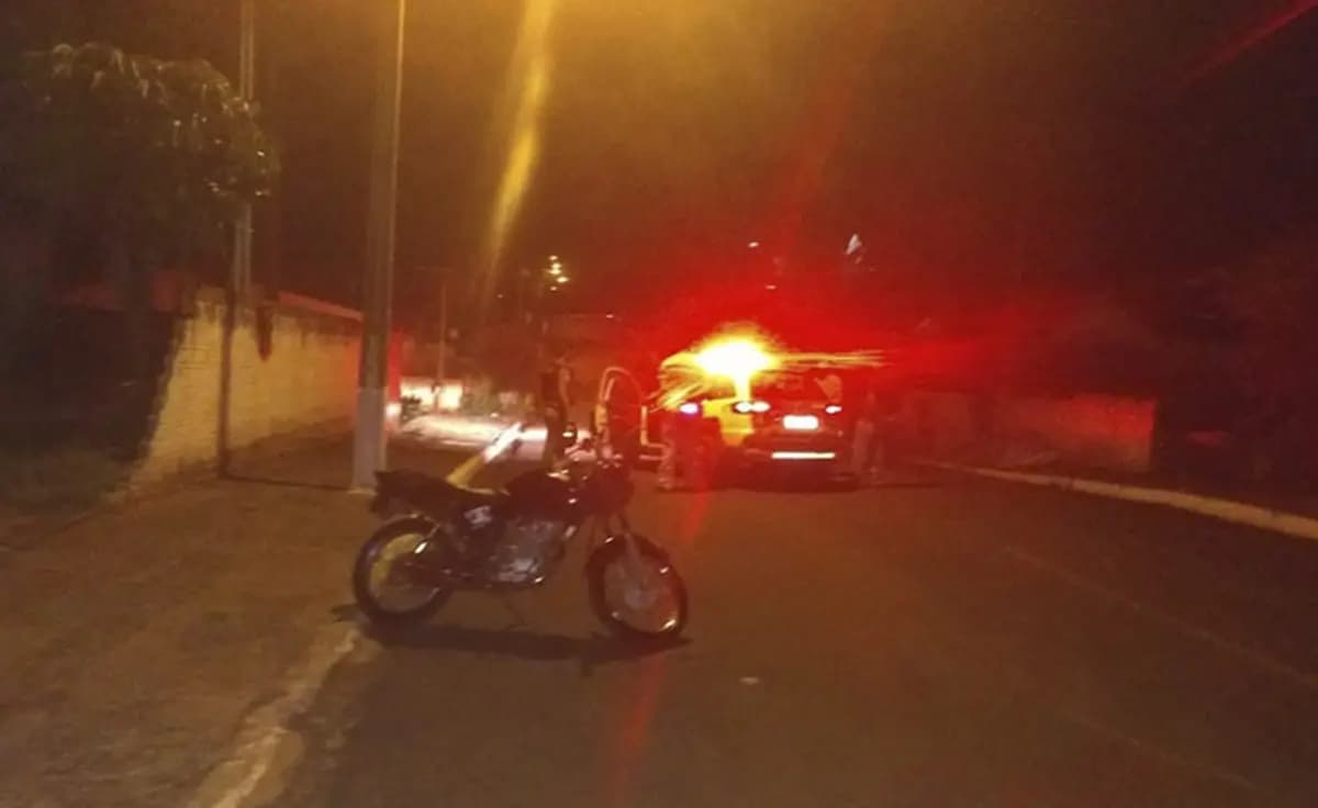 Jovem sem habilitação é abordado pela PM durante evento em Santa Mariana