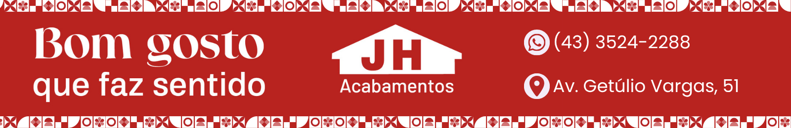 JH Acabamentos noticias