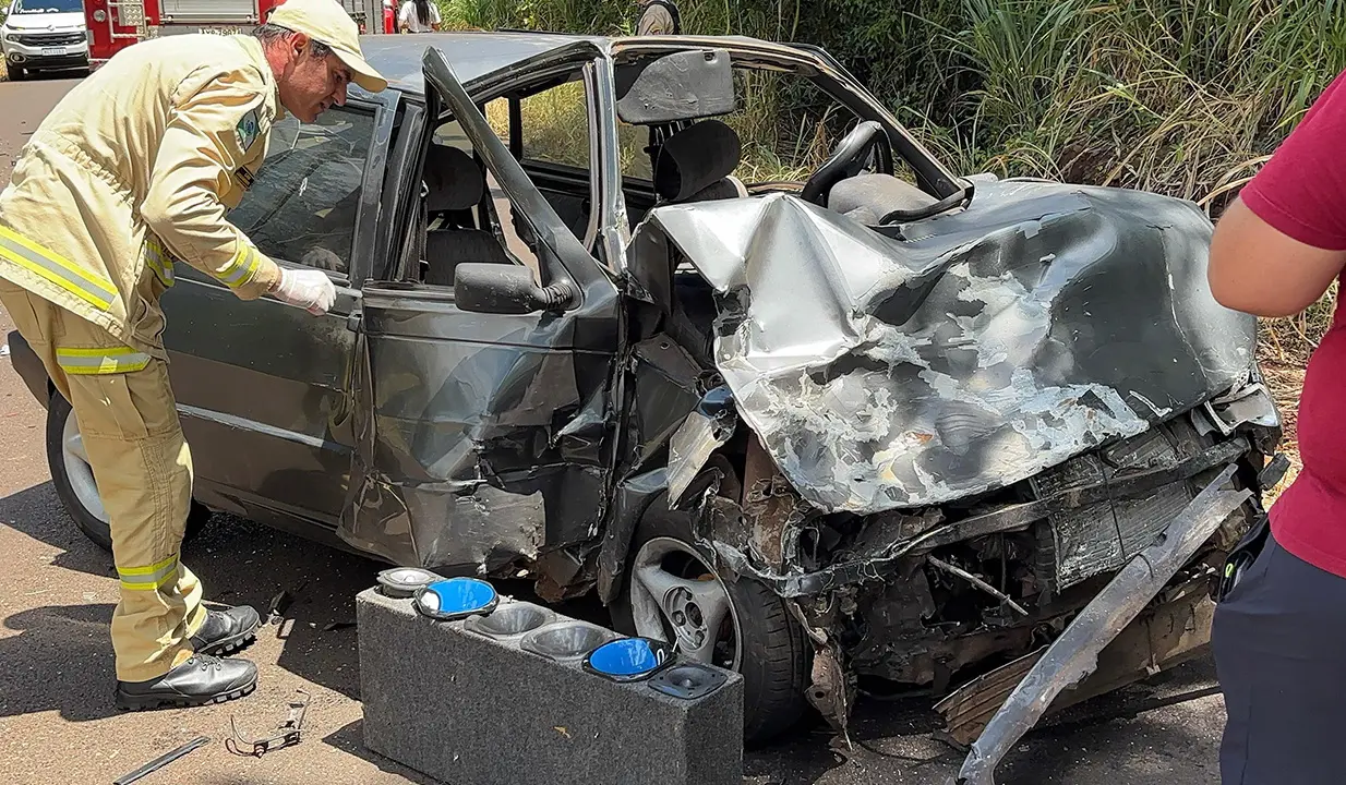 Grave Colisão Frontal Deixa Feridos na Estrada que Liga a BR-369 ao Distrito de Congonhas